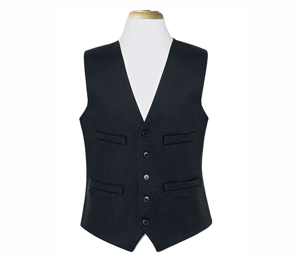 Classic Black Waistcoat