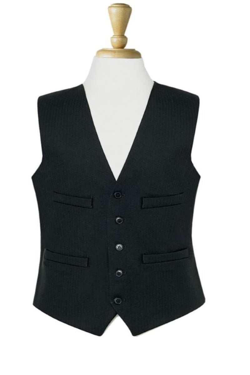 Funeral Directors Black Waistcoat