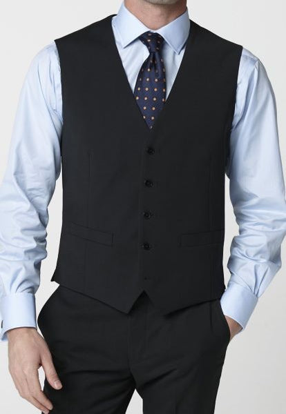 Black Avalino Waistcoat