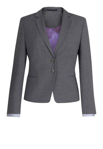 Brook Taverner Light Grey Calvi Slim Fit Jacket