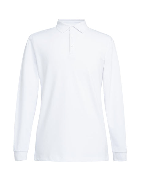 Frederick Long Sleeve Cotton Polo