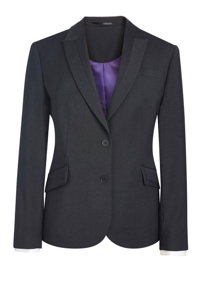 Brook Taverner Charcoal Grey Novara Tailored Fit Jacket 